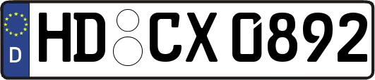 HD-CX0892
