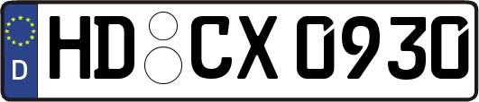 HD-CX0930