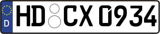 HD-CX0934