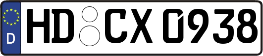 HD-CX0938