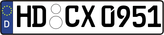 HD-CX0951