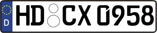 HD-CX0958