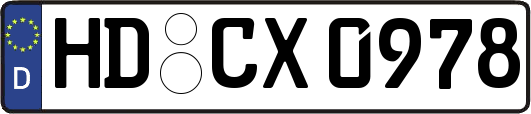 HD-CX0978