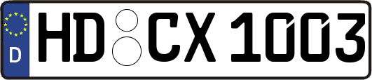 HD-CX1003