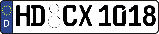 HD-CX1018