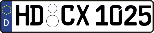 HD-CX1025