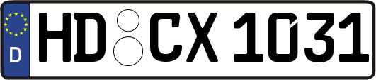 HD-CX1031