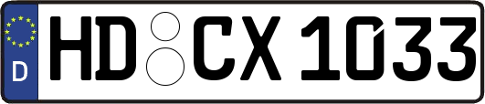 HD-CX1033