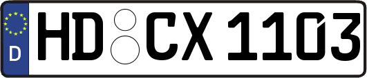 HD-CX1103