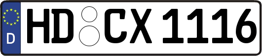 HD-CX1116