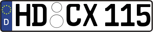 HD-CX115