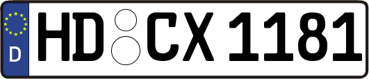 HD-CX1181