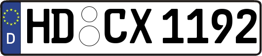 HD-CX1192