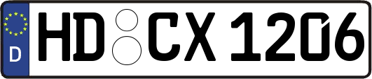 HD-CX1206
