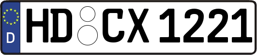 HD-CX1221