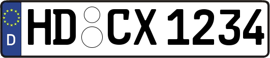 HD-CX1234