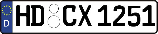 HD-CX1251