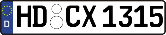 HD-CX1315