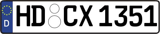 HD-CX1351