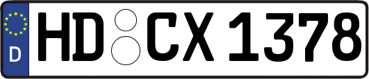 HD-CX1378