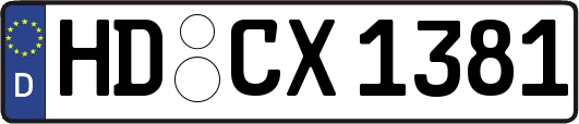 HD-CX1381