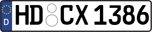 HD-CX1386