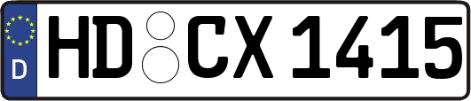 HD-CX1415