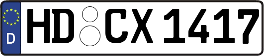 HD-CX1417