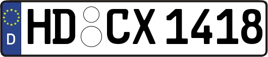 HD-CX1418