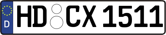 HD-CX1511