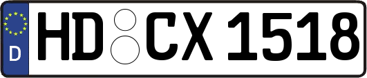 HD-CX1518
