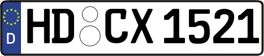 HD-CX1521