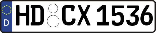 HD-CX1536