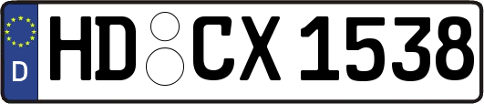HD-CX1538