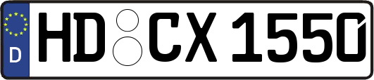 HD-CX1550