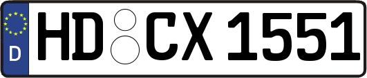 HD-CX1551