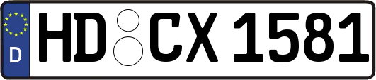 HD-CX1581