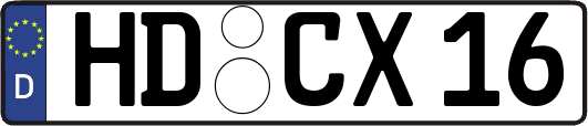 HD-CX16