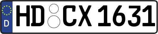 HD-CX1631