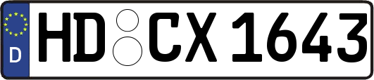 HD-CX1643