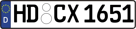 HD-CX1651