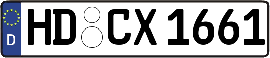 HD-CX1661