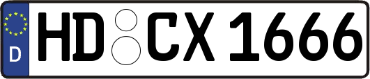HD-CX1666