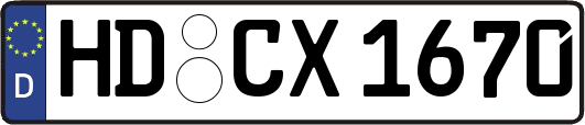 HD-CX1670