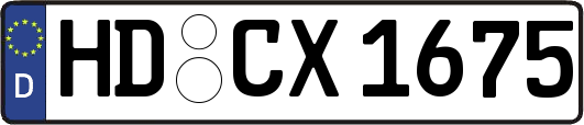 HD-CX1675