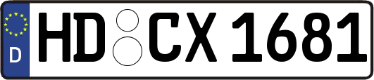 HD-CX1681