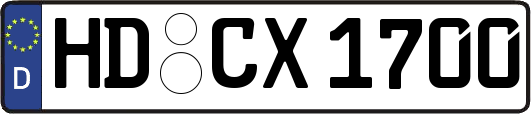 HD-CX1700