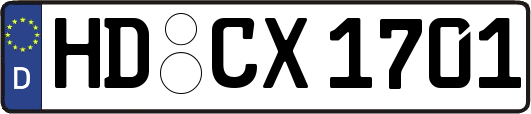 HD-CX1701