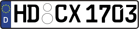 HD-CX1703