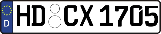 HD-CX1705